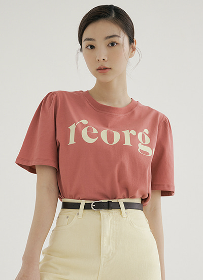REORG PUFF-SLEEVE T-SHIRTS ROSE